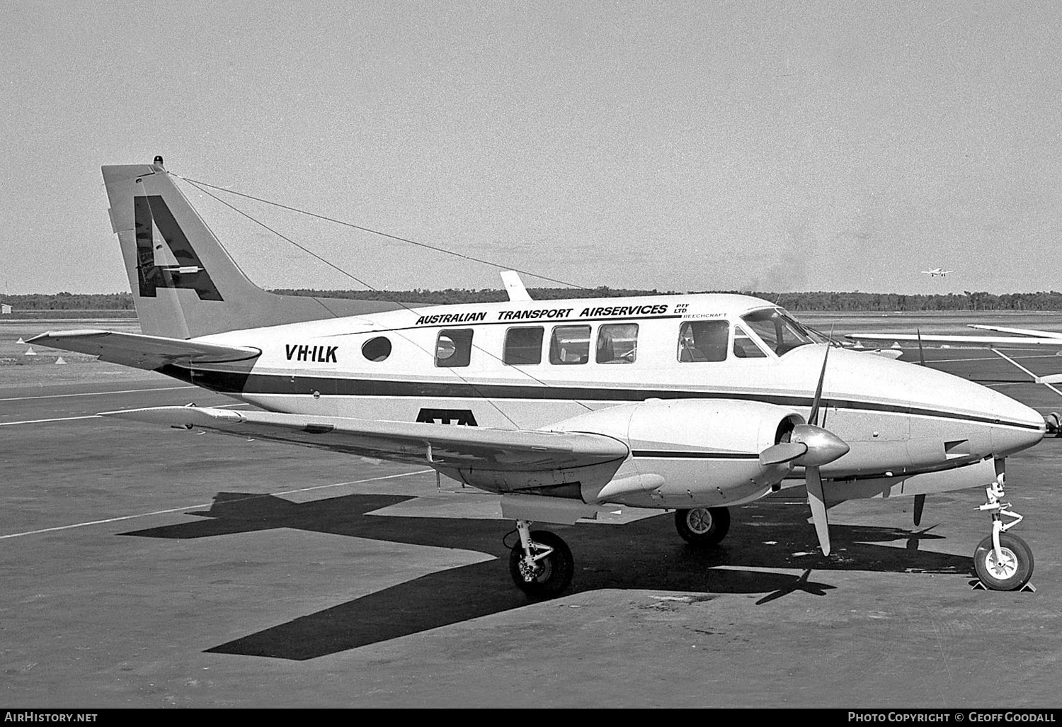 Aircraft Photo of VH-ILK | Beech 70 Queen Air | Australian Transport Airservices - ATA | AirHistory.net #119397