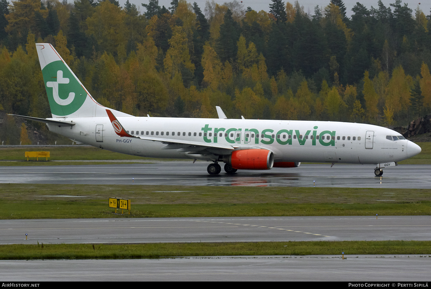 Aircraft Photo of PH-GGY | Boeing 737-8EH | Transavia | AirHistory.net #119412
