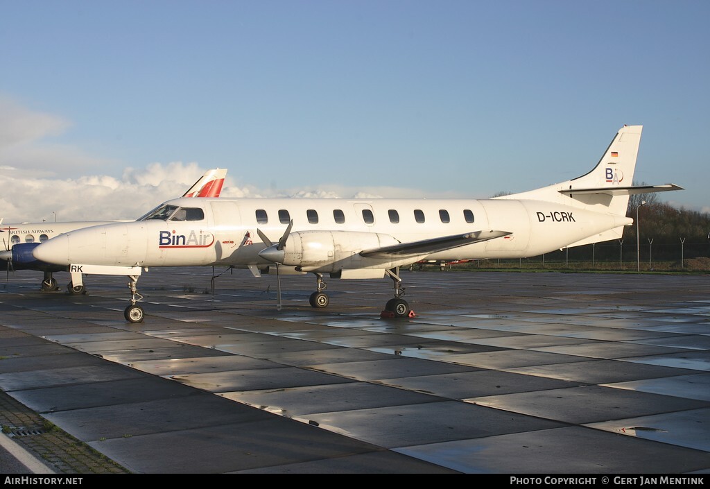 Aircraft Photo of D-ICRK | Swearingen SA-226TC Metro II | BinAir Aero Service | AirHistory.net #119424