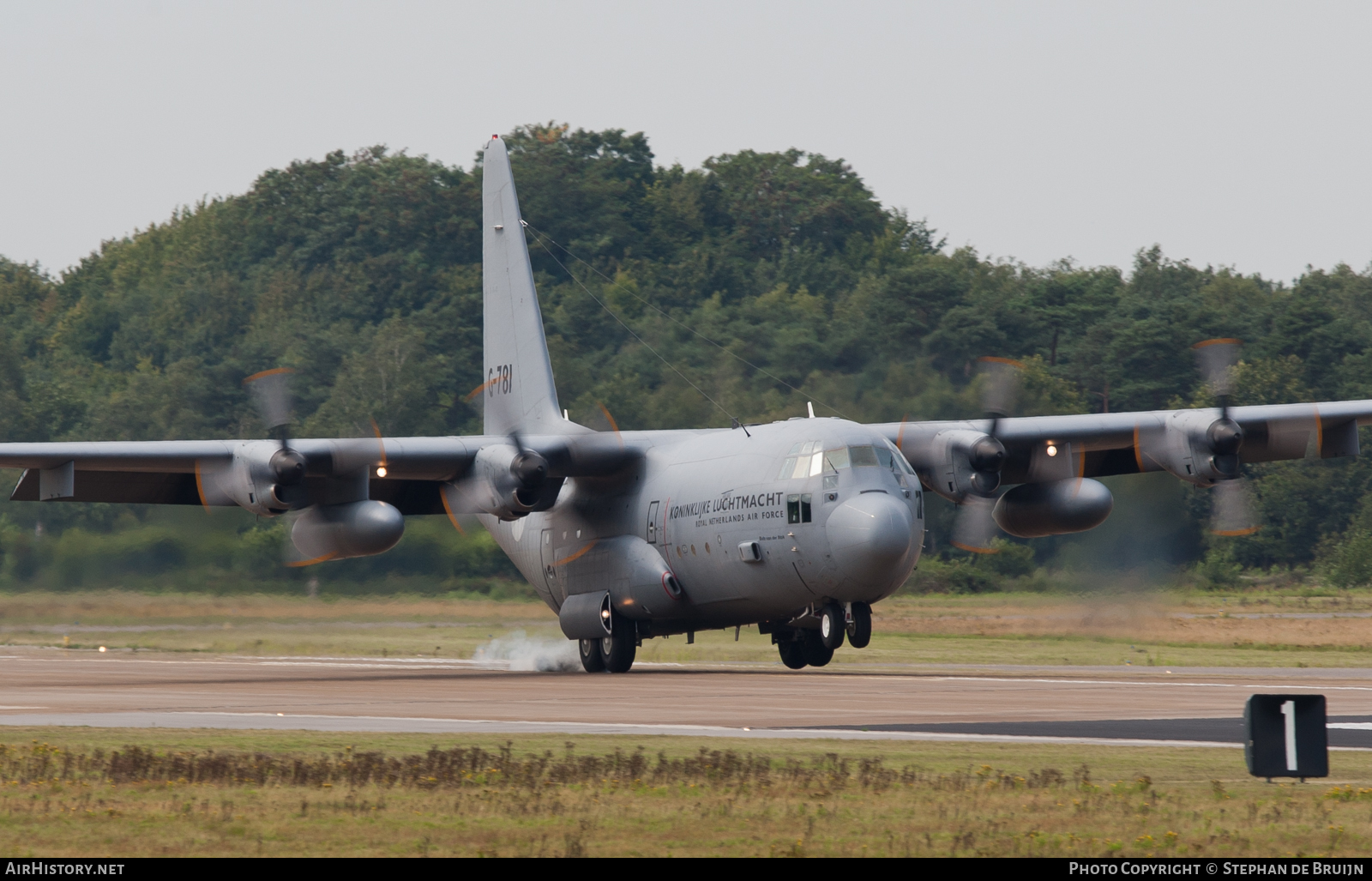 Aircraft Photo of G-781 | Lockheed C-130H Hercules | Netherlands - Air Force | AirHistory.net #119428