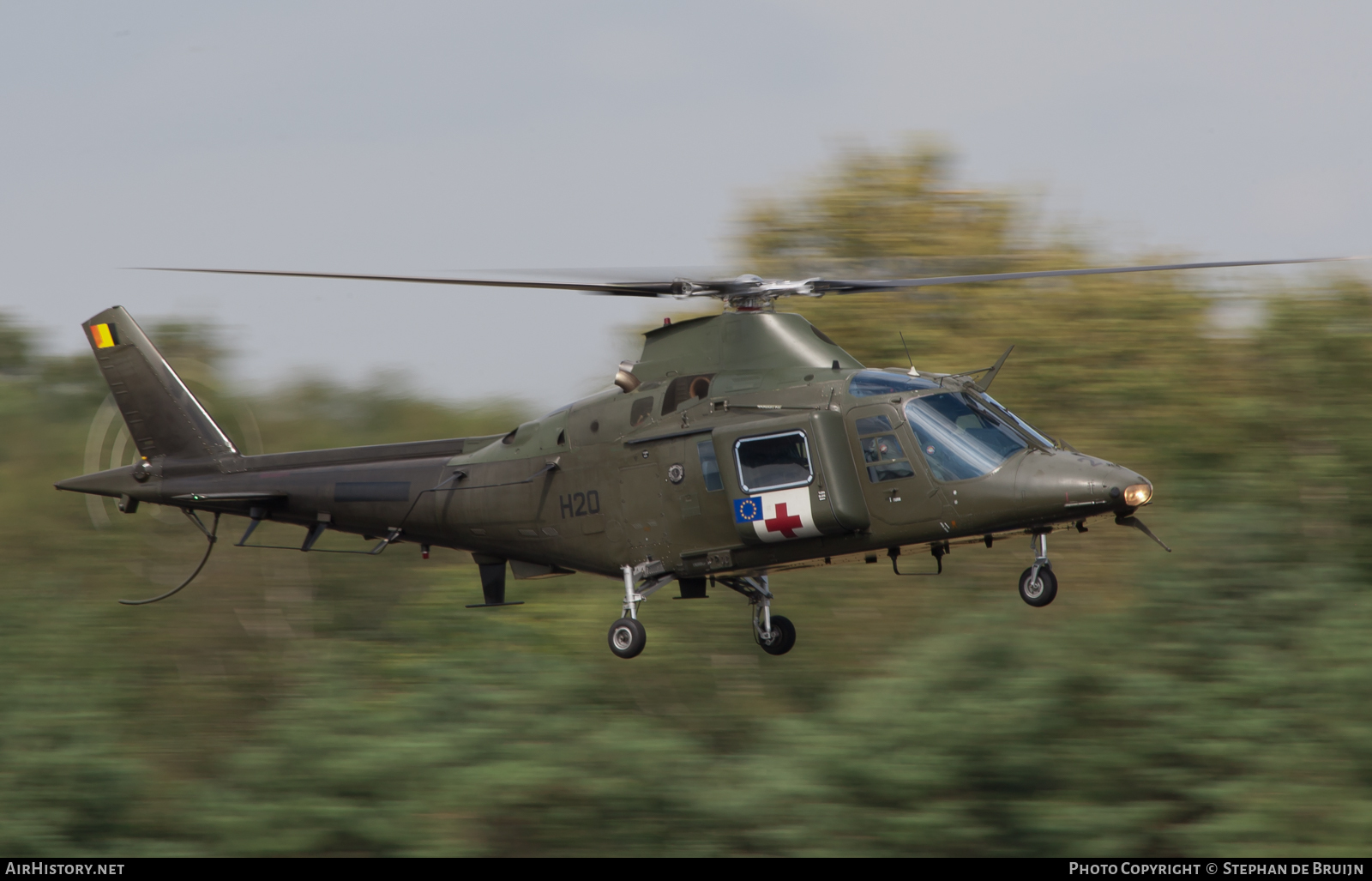 Aircraft Photo of H20 | Agusta A-109BA | Belgium - Army | AirHistory.net #119442