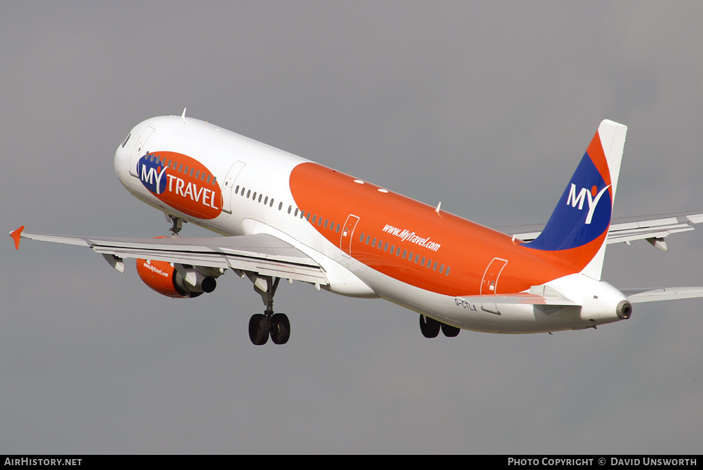 Aircraft Photo of G-CTLA | Airbus A321-211 | MyTravel Airways | AirHistory.net #119447