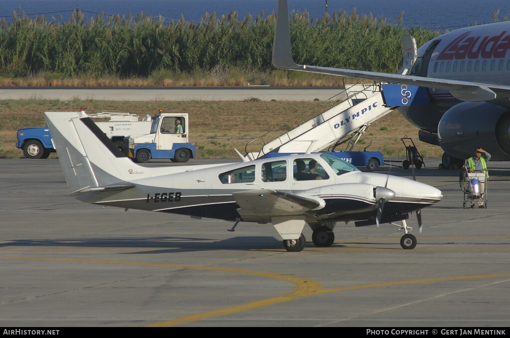 Aircraft Photo of I-EGEB | Beech 95-B55 | AirHistory.net #119451