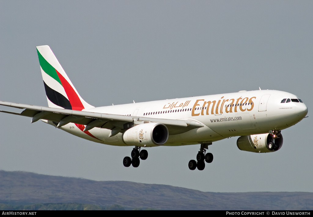Aircraft Photo of A6-EAL | Airbus A330-243 | Emirates | AirHistory.net #119457