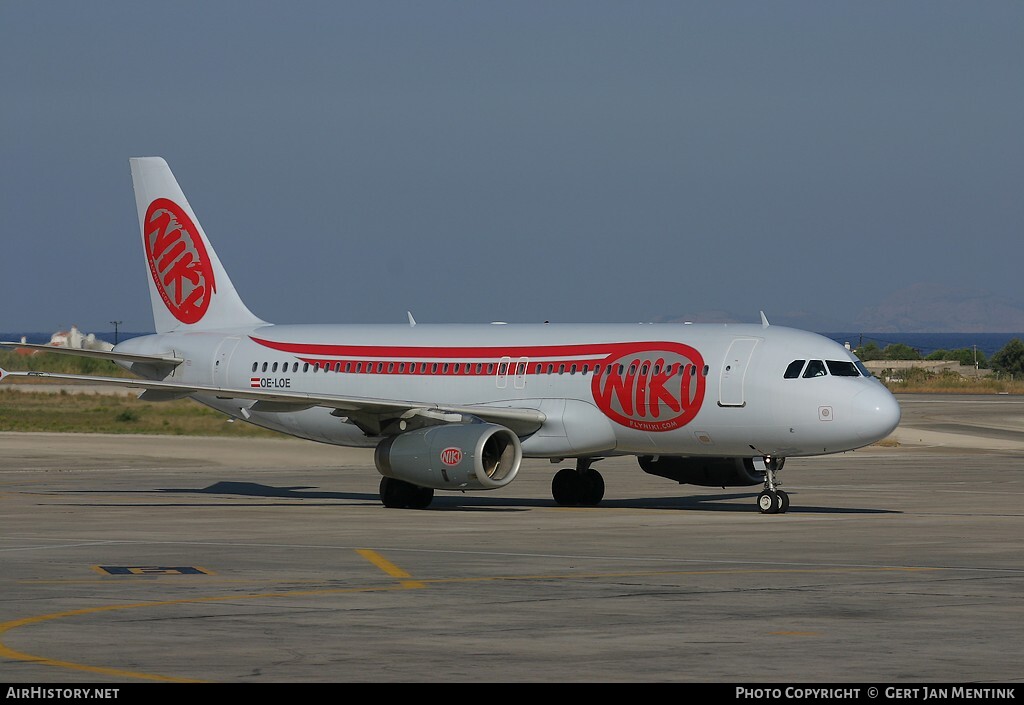 Aircraft Photo of OE-LOE | Airbus A320-232 | Niki | AirHistory.net #119459