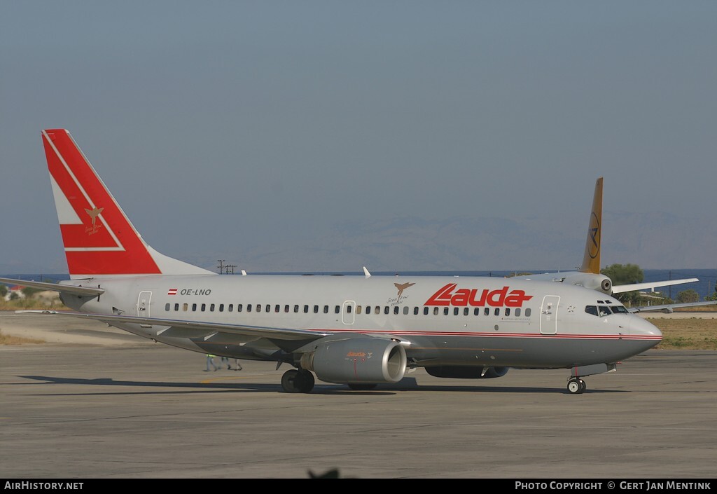 Aircraft Photo of OE-LNO | Boeing 737-7Z9 | Lauda Air | AirHistory.net #119461