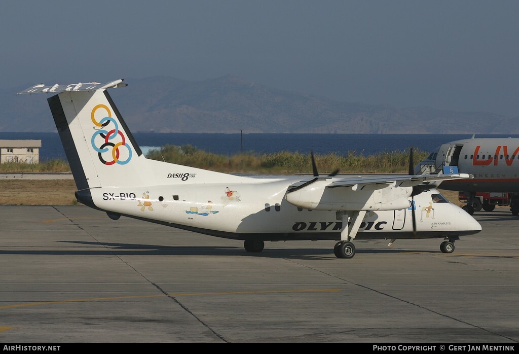 Aircraft Photo of SX-BIQ | De Havilland Canada DHC-8-102A Dash 8 | Olympic | AirHistory.net #119464