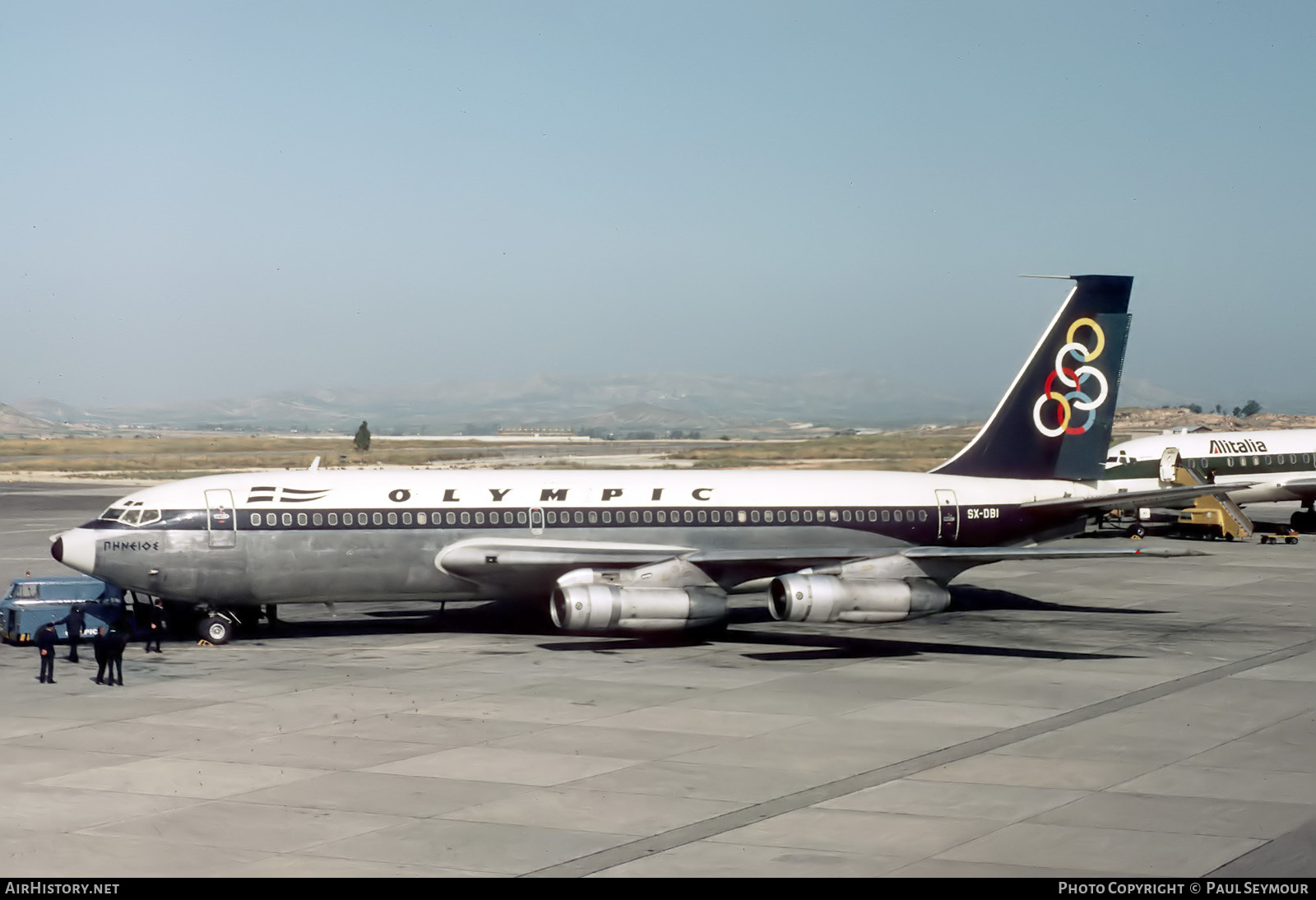 Aircraft Photo of SX-DBI | Boeing 720-051B | Olympic | AirHistory.net #119473