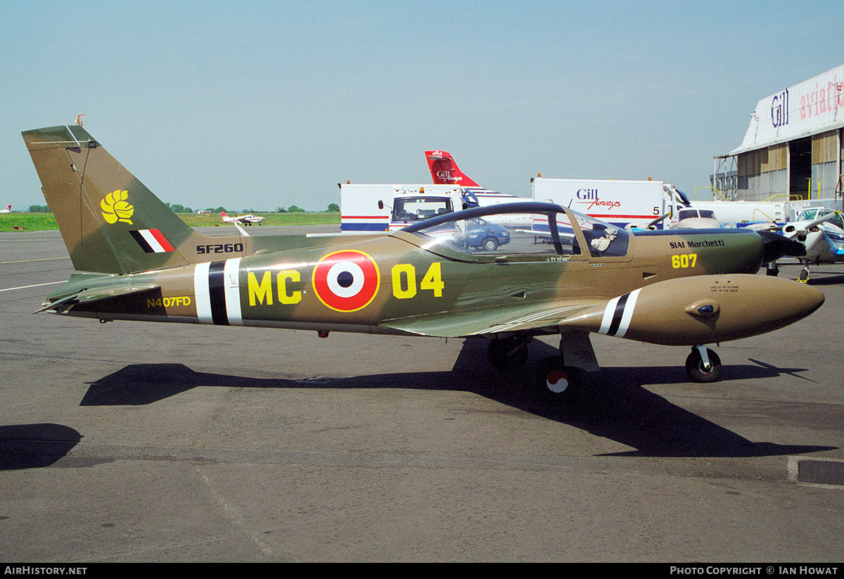 Aircraft Photo of N407FD | SIAI-Marchetti SF-260D | Italy - Air Force | AirHistory.net #119474