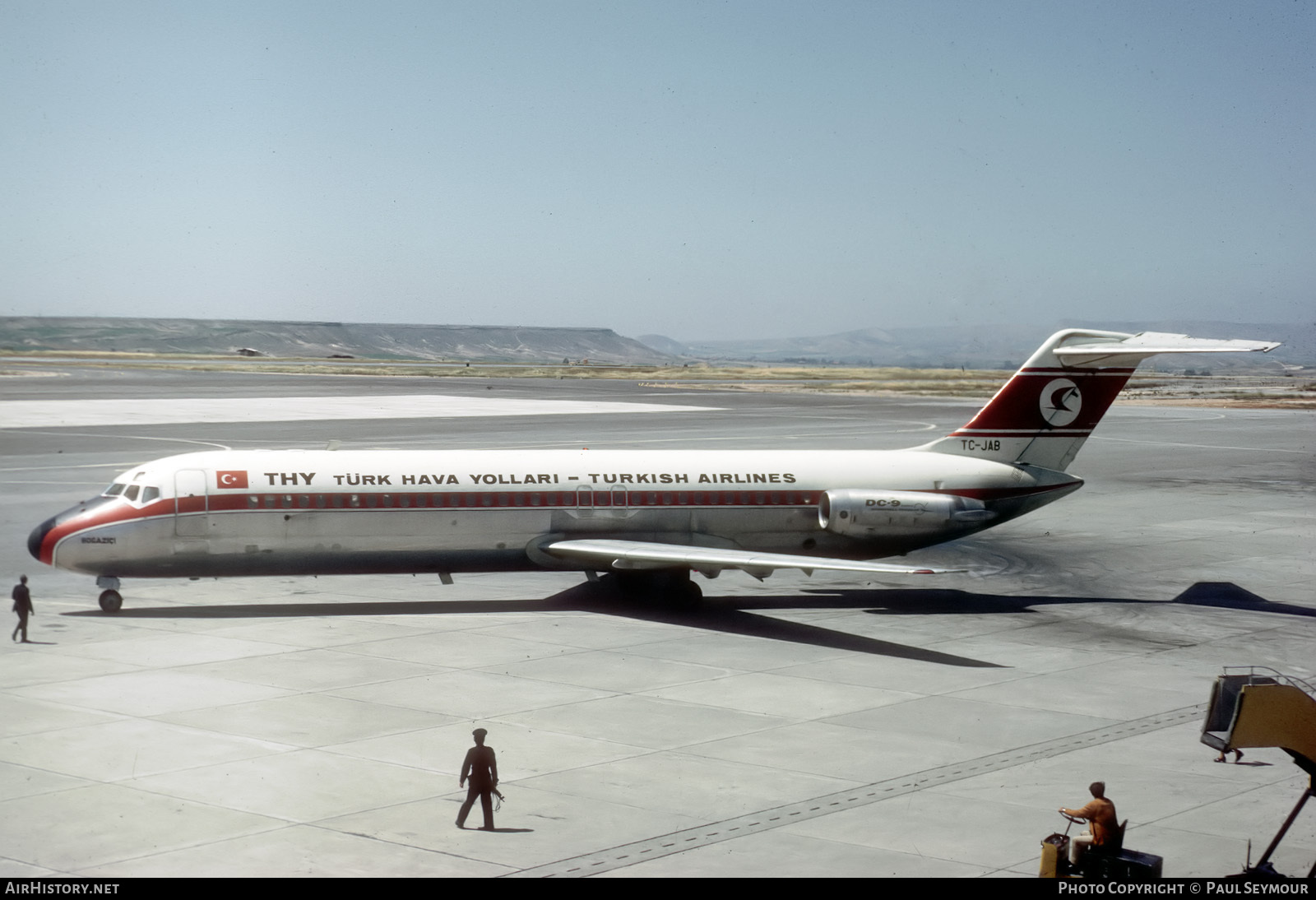 Aircraft Photo of TC-JAB | McDonnell Douglas DC-9-32 | THY Türk Hava Yolları - Turkish Airlines | AirHistory.net #119475