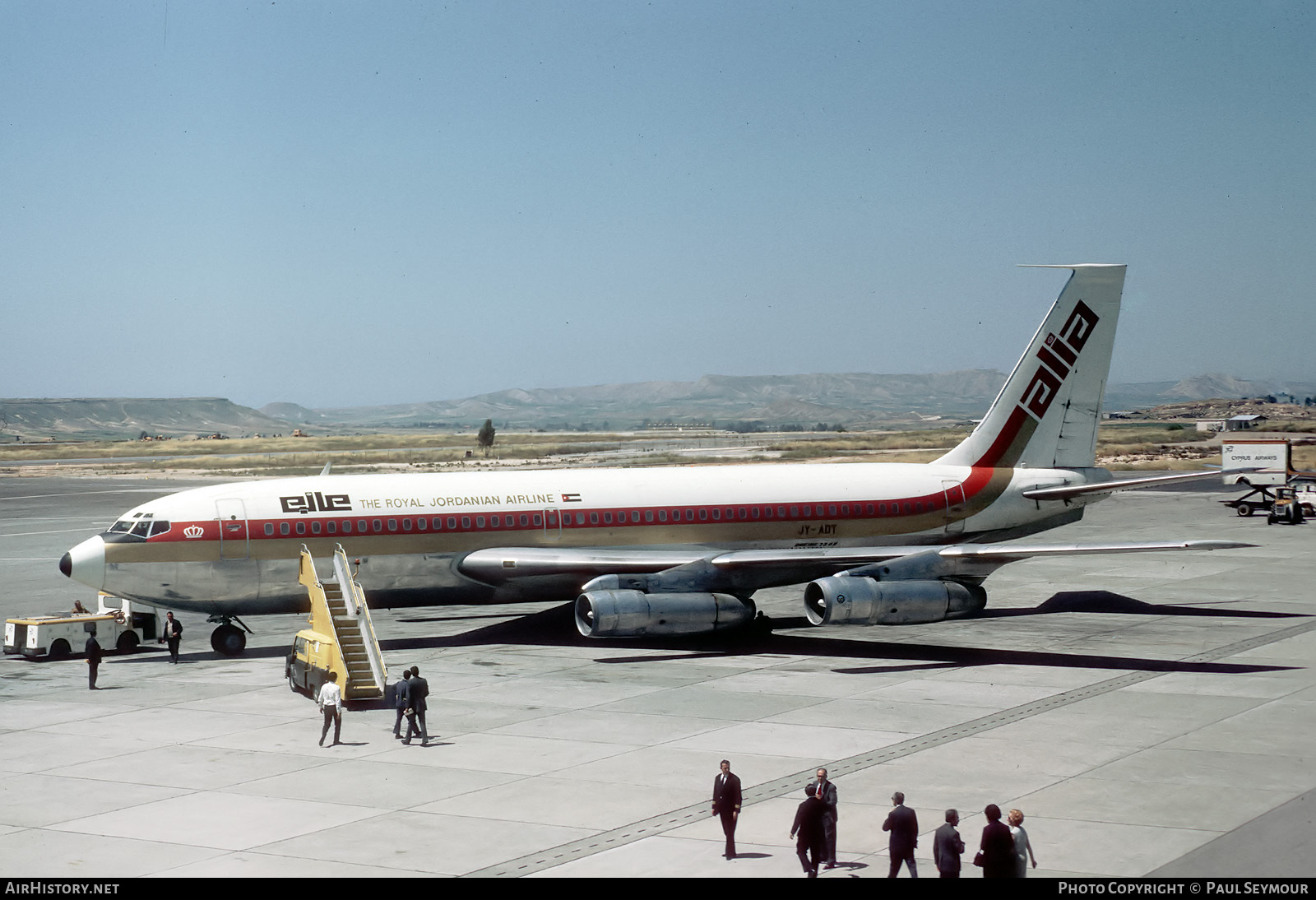 Aircraft Photo of JY-ADT | Boeing 720-030B | Alia - The Royal Jordanian Airline | AirHistory.net #119479