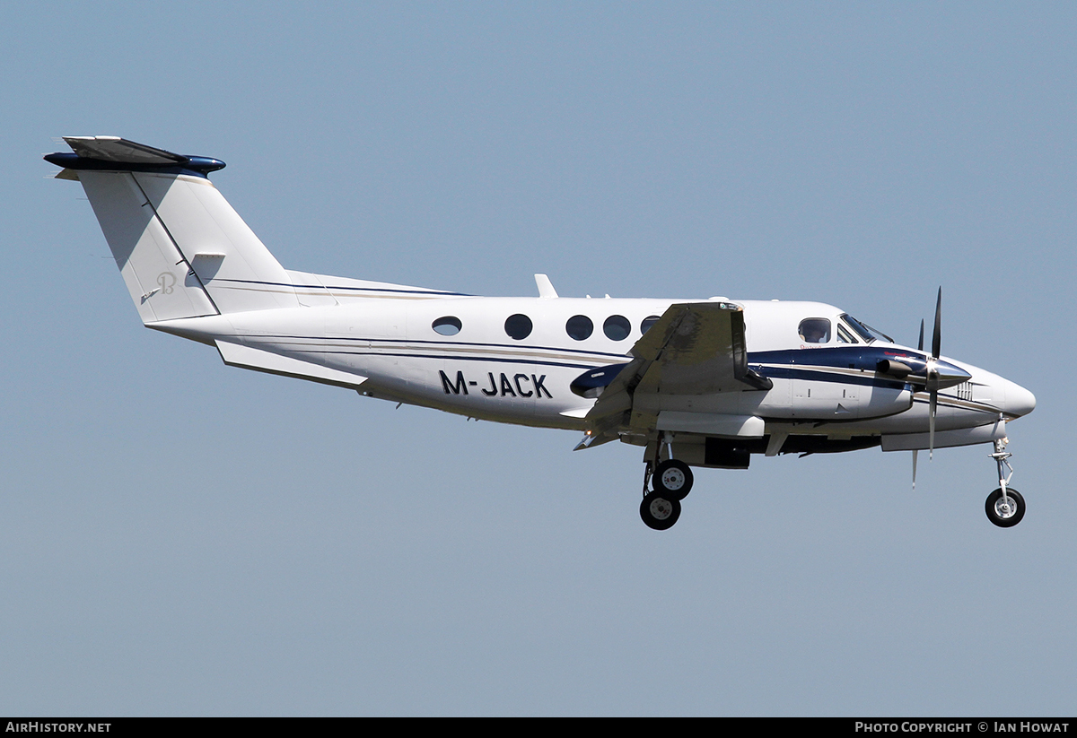 Aircraft Photo of M-JACK | Hawker Beechcraft B200GT King Air | AirHistory.net #119484