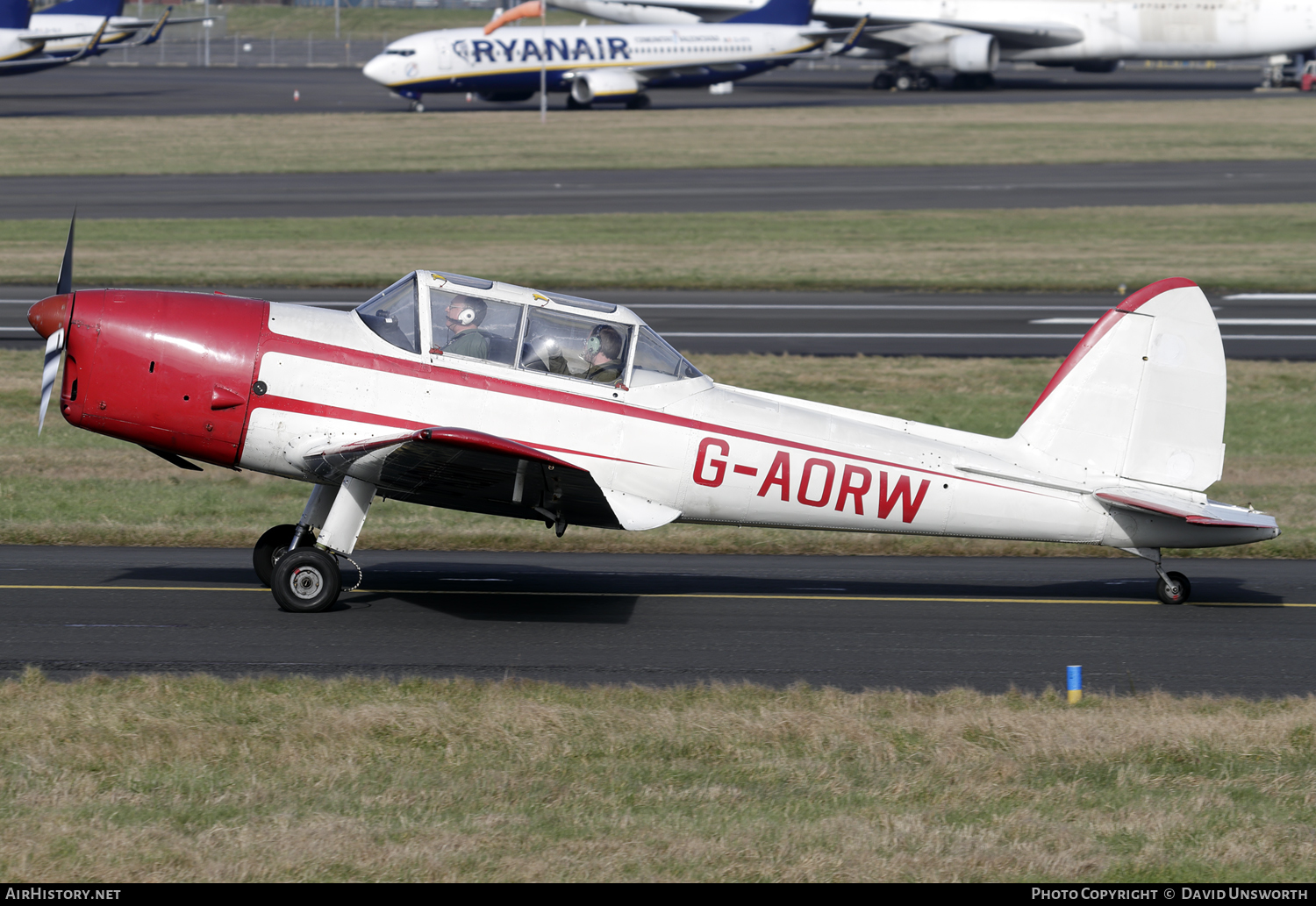 Aircraft Photo of G-AORW | De Havilland DHC-1 Chipmunk Mk22A | AirHistory.net #119485