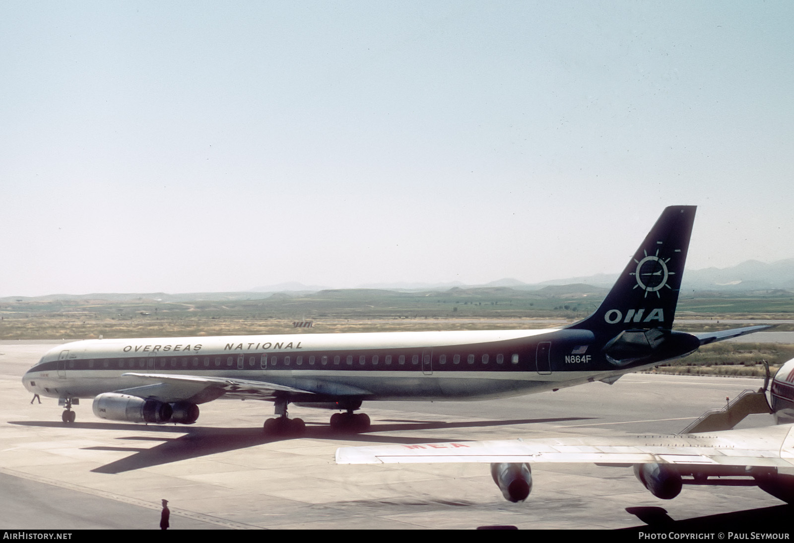 Aircraft Photo of N864F | McDonnell Douglas DC-8-63CF | Overseas National Airways - ONA | AirHistory.net #119490