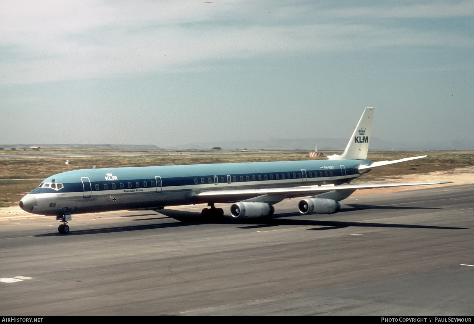 Aircraft Photo of PH-DEF | McDonnell Douglas DC-8-63 | KLM - Royal Dutch Airlines | AirHistory.net #119507