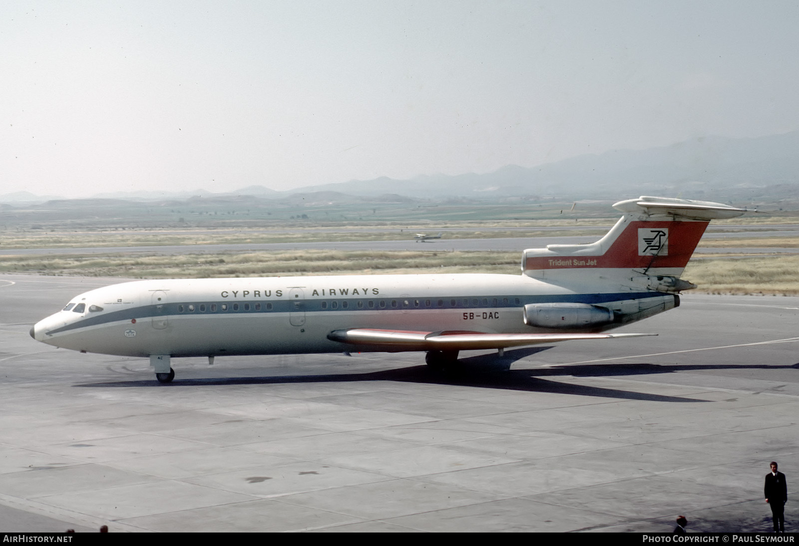 Aircraft Photo of 5B-DAC | Hawker Siddeley HS-121 Trident 2E | Cyprus Airways | AirHistory.net #119512