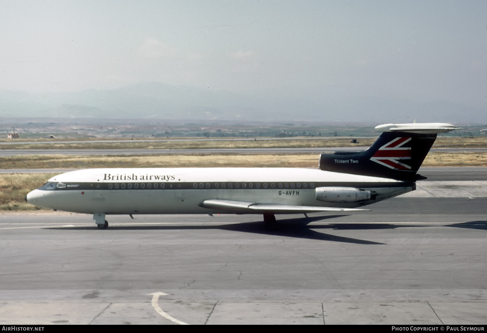 Aircraft Photo of G-AVFH | Hawker Siddeley HS-121 Trident 2E | British Airways | AirHistory.net #119516