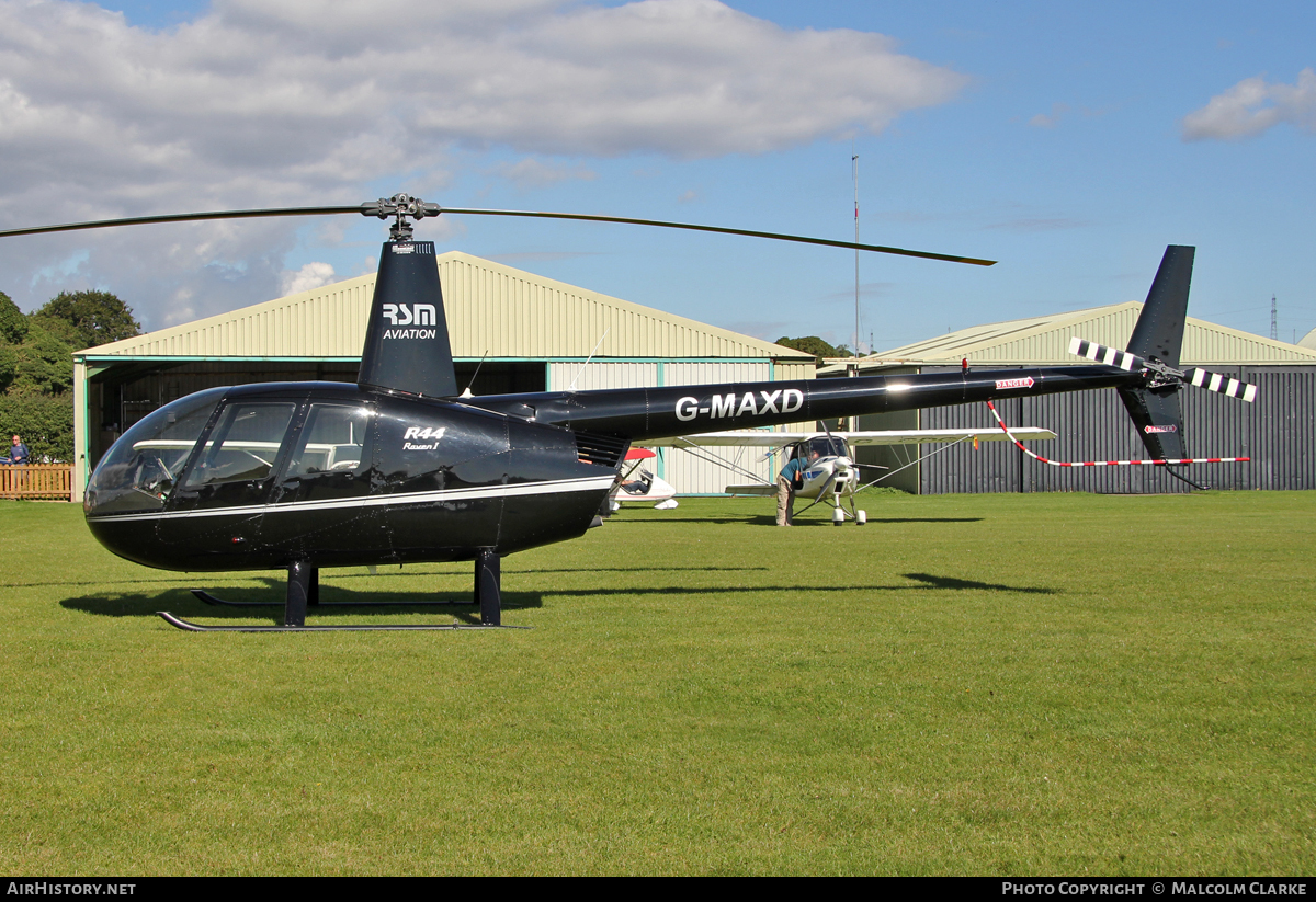 Aircraft Photo of G-MAXD | Robinson R-44 Raven I | AirHistory.net