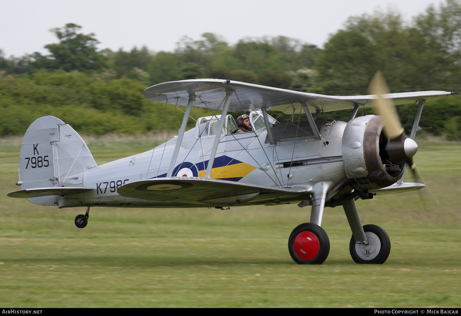 Aircraft Photo of G-AMRK / L8032 | Gloster Gladiator Mk1 | UK - Air Force | AirHistory.net #119524