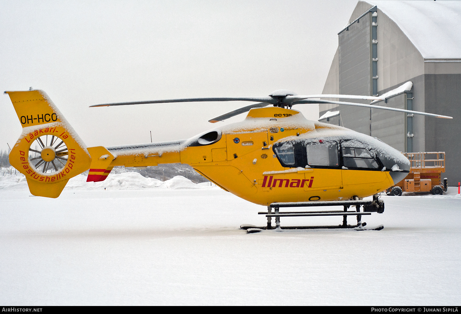 Aircraft Photo of OH-HCO | Eurocopter EC-135P-2 | Copterline | AirHistory.net #119532