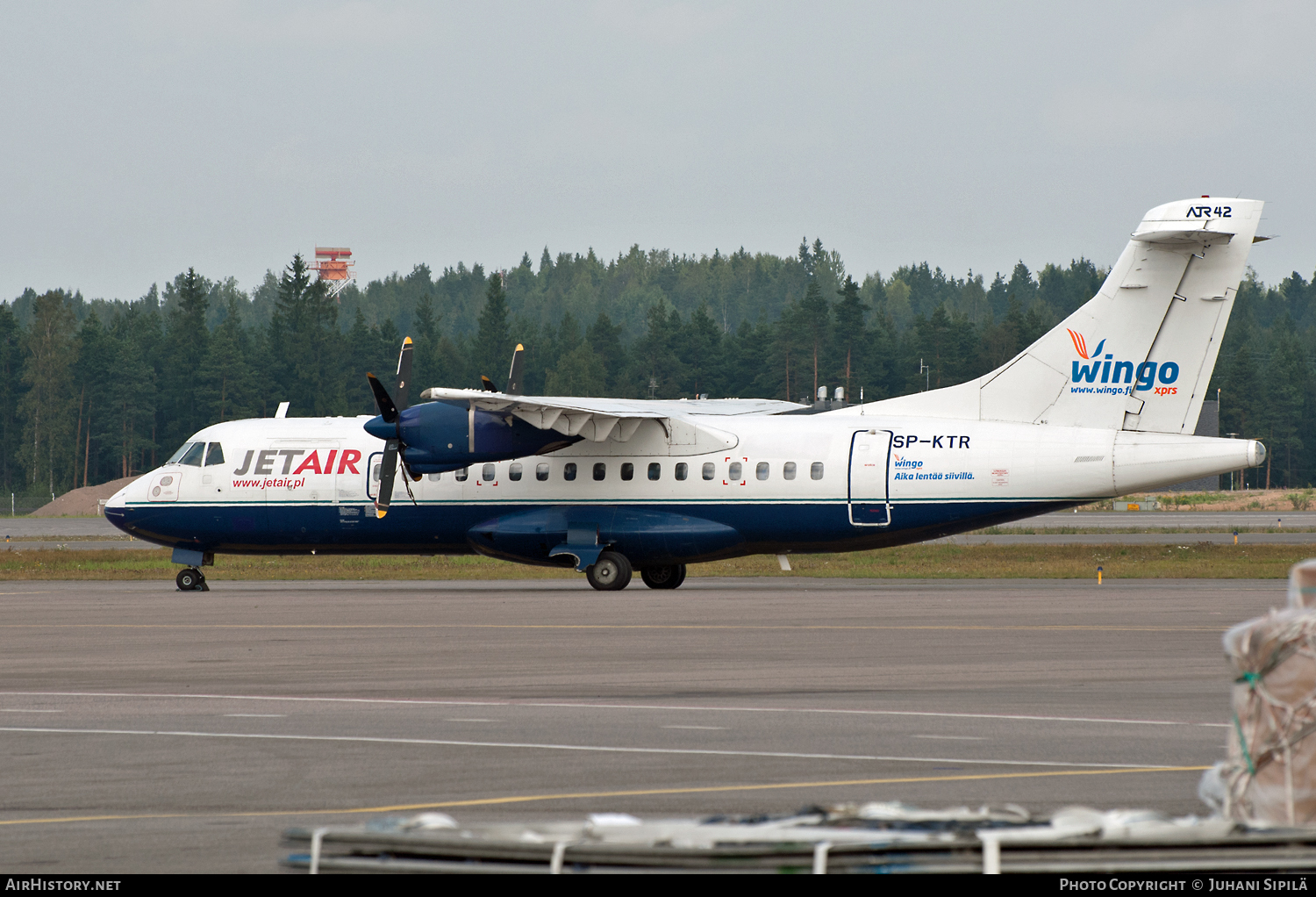 Aircraft Photo of SP-KTR | ATR ATR-42-300 | JetAir | AirHistory.net #119535