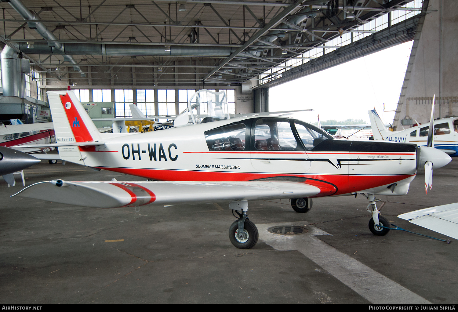 Aircraft Photo of OH-WAC | Wassmer WA-54 Atlantic | Suomen Ilmailumuseo | AirHistory.net #119539