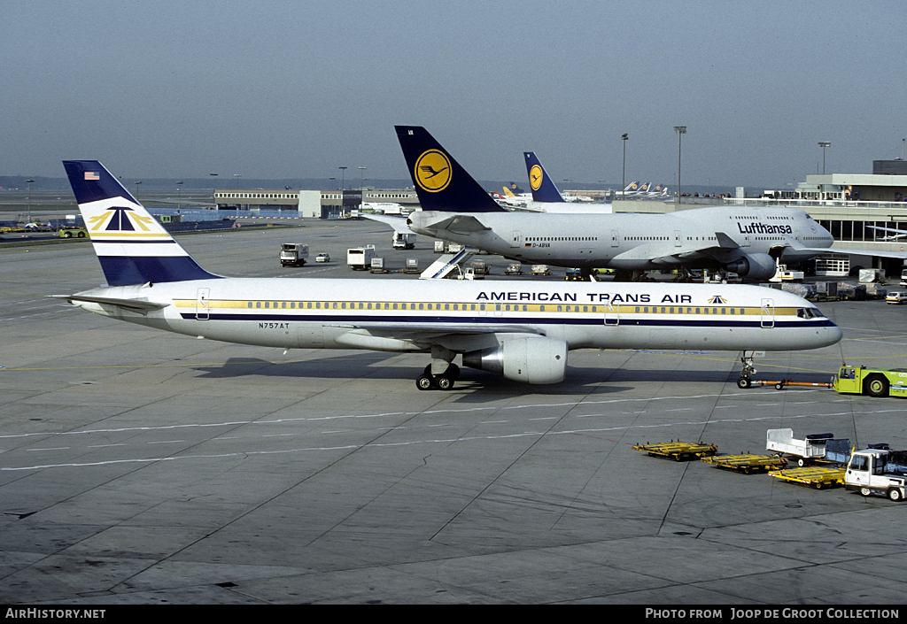 Aircraft Photo of N757AT | Boeing 757-212 | American Trans Air - ATA | AirHistory.net #119548