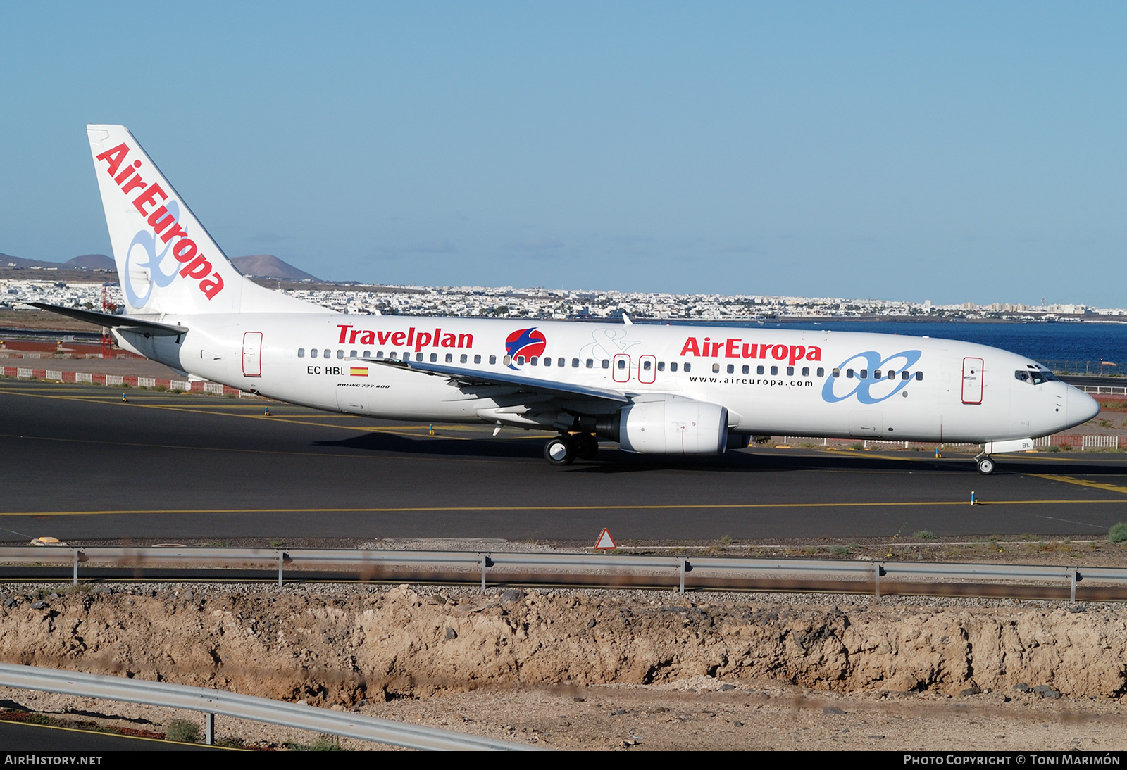 Aircraft Photo of EC-HBL | Boeing 737-85P | Air Europa | AirHistory.net #119553