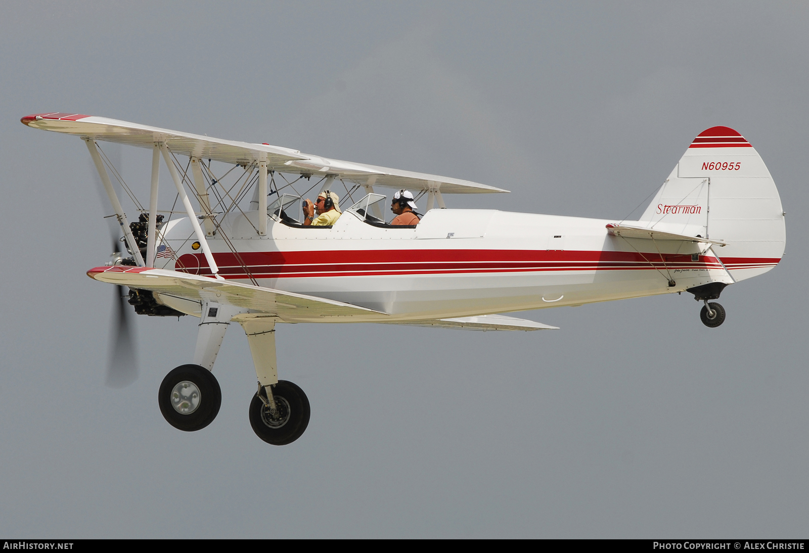 Aircraft Photo of N60955 | Stearman N2S-3 Kaydet (B75N1) | AirHistory.net #119558