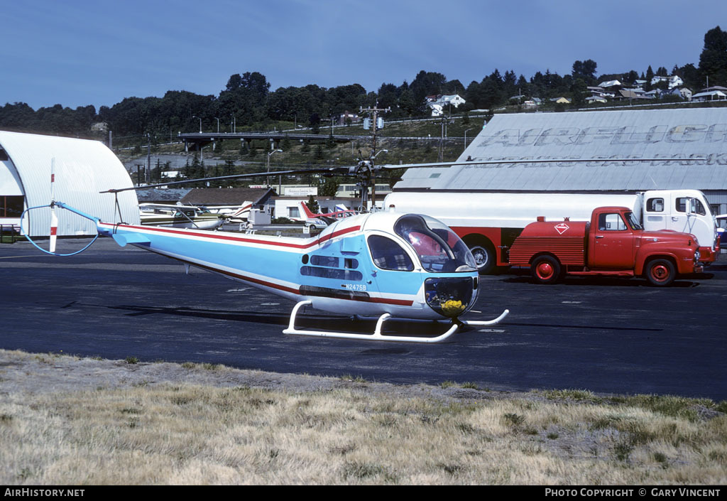 Aircraft Photo of N2475B | Bell 47H-1 Bellairus | AirHistory.net #119562