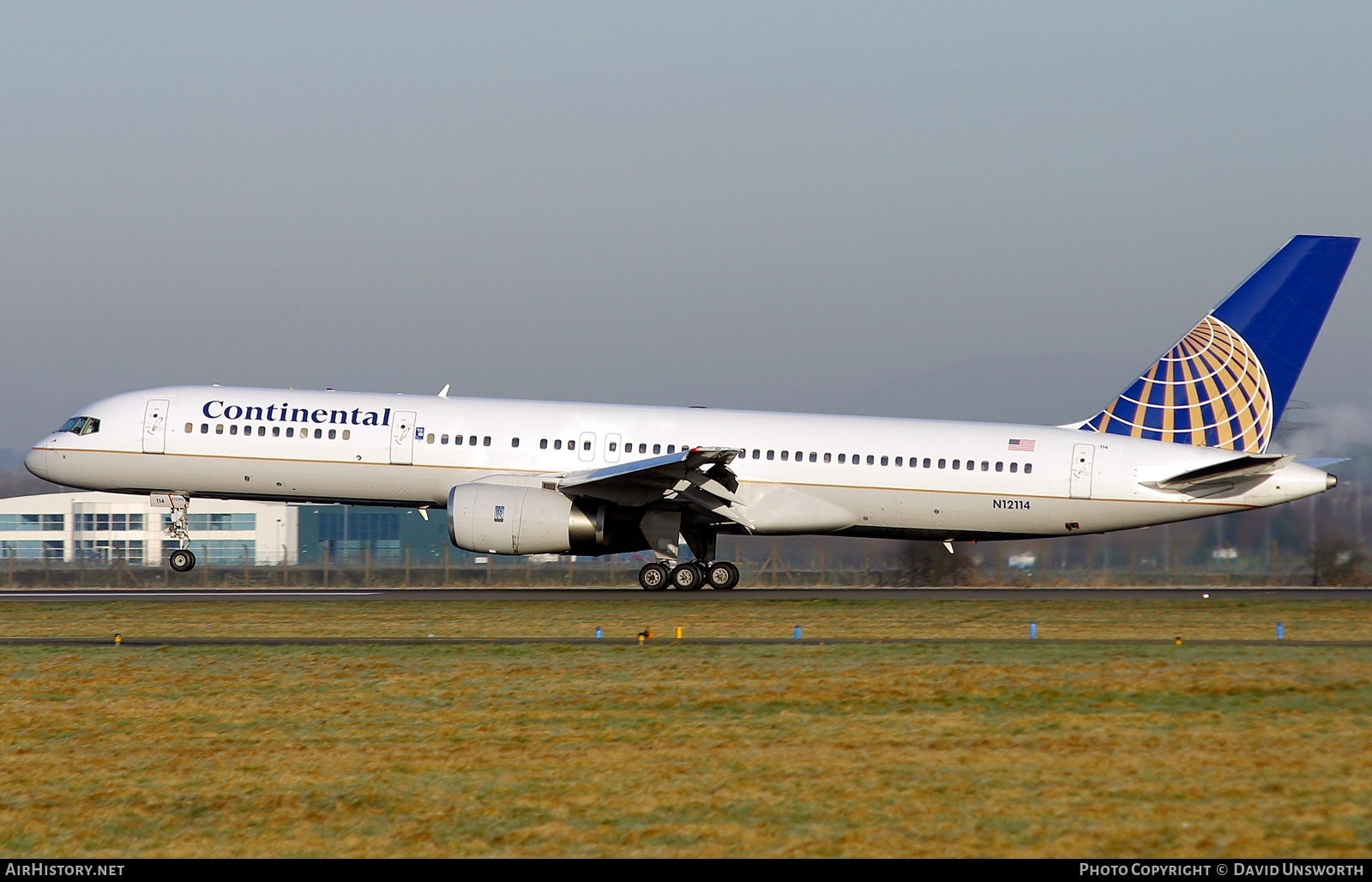 Aircraft Photo of N12114 | Boeing 757-224 | Continental Airlines | AirHistory.net #119564