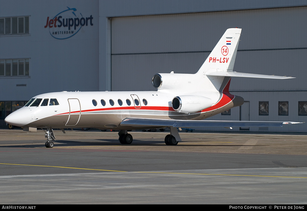 Aircraft Photo of PH-LSV | Dassault Falcon 50EX | AirHistory.net #119576