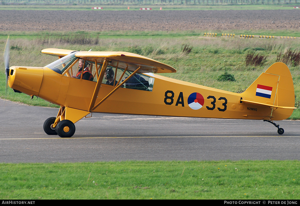 Aircraft Photo of N298SQ | Piper L-18C/135 Super Cub | Netherlands - Air Force | AirHistory.net #119577
