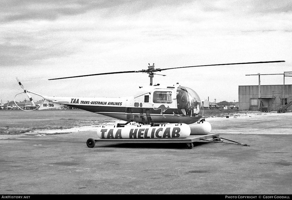 Aircraft Photo of VH-THG | Bell 47J-2 Ranger | Trans-Australia Airlines - TAA | AirHistory.net #119592