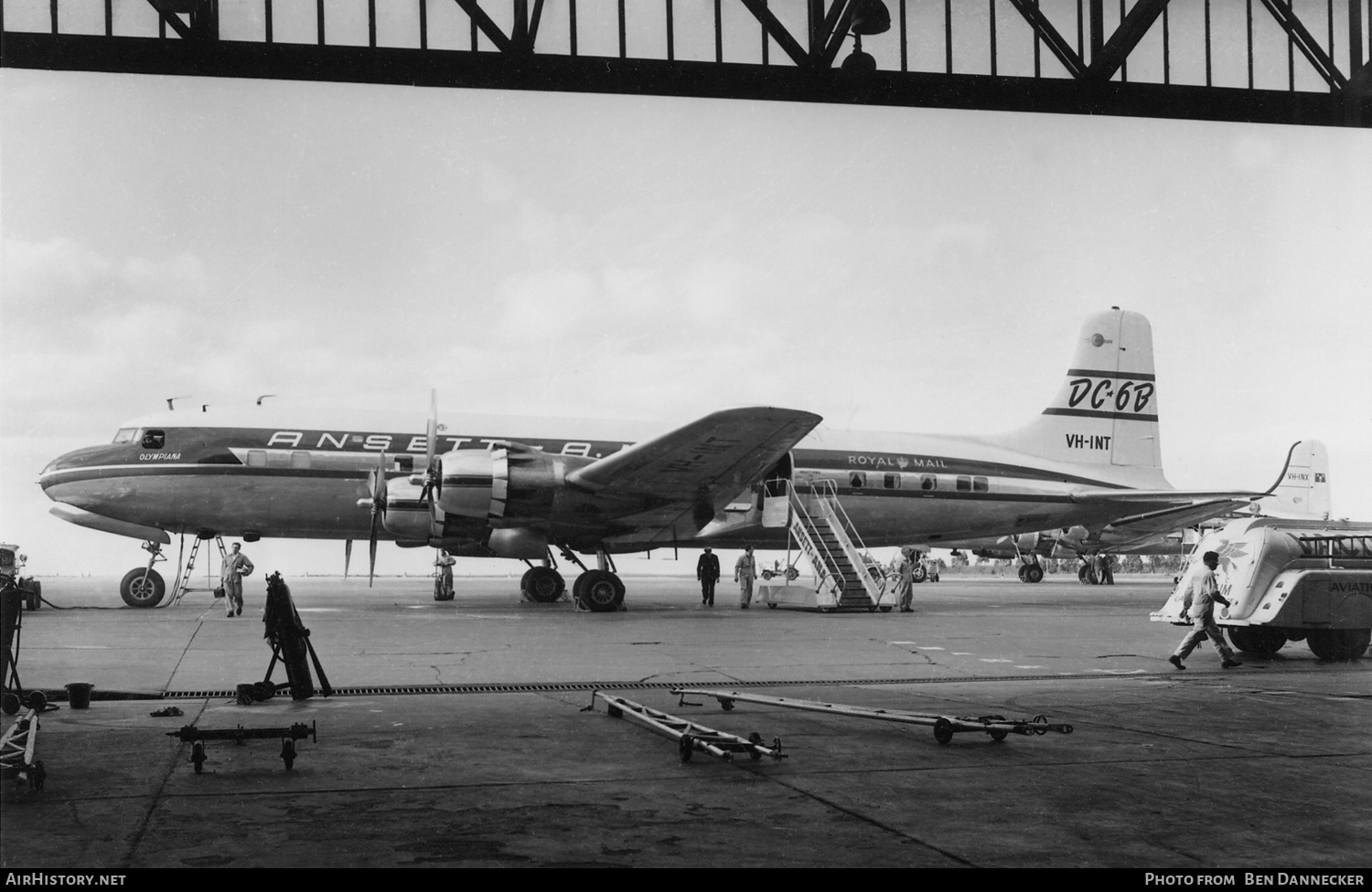 Aircraft Photo of VH-INT | Douglas DC-6B | Ansett - ANA | AirHistory.net #119595