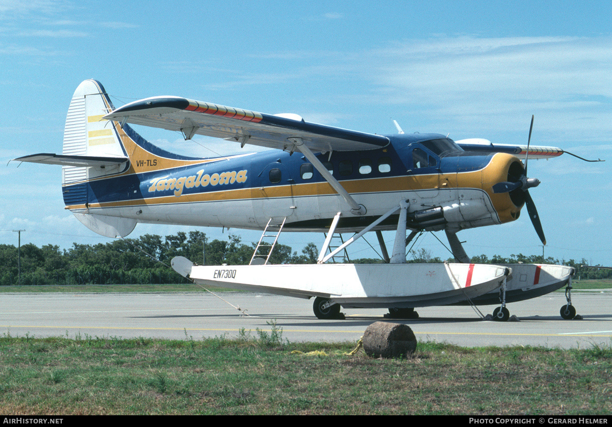 Aircraft Photo of VH-TLS | De Havilland Canada DHC-3 Otter | Tangalooma Airlines | AirHistory.net #119624