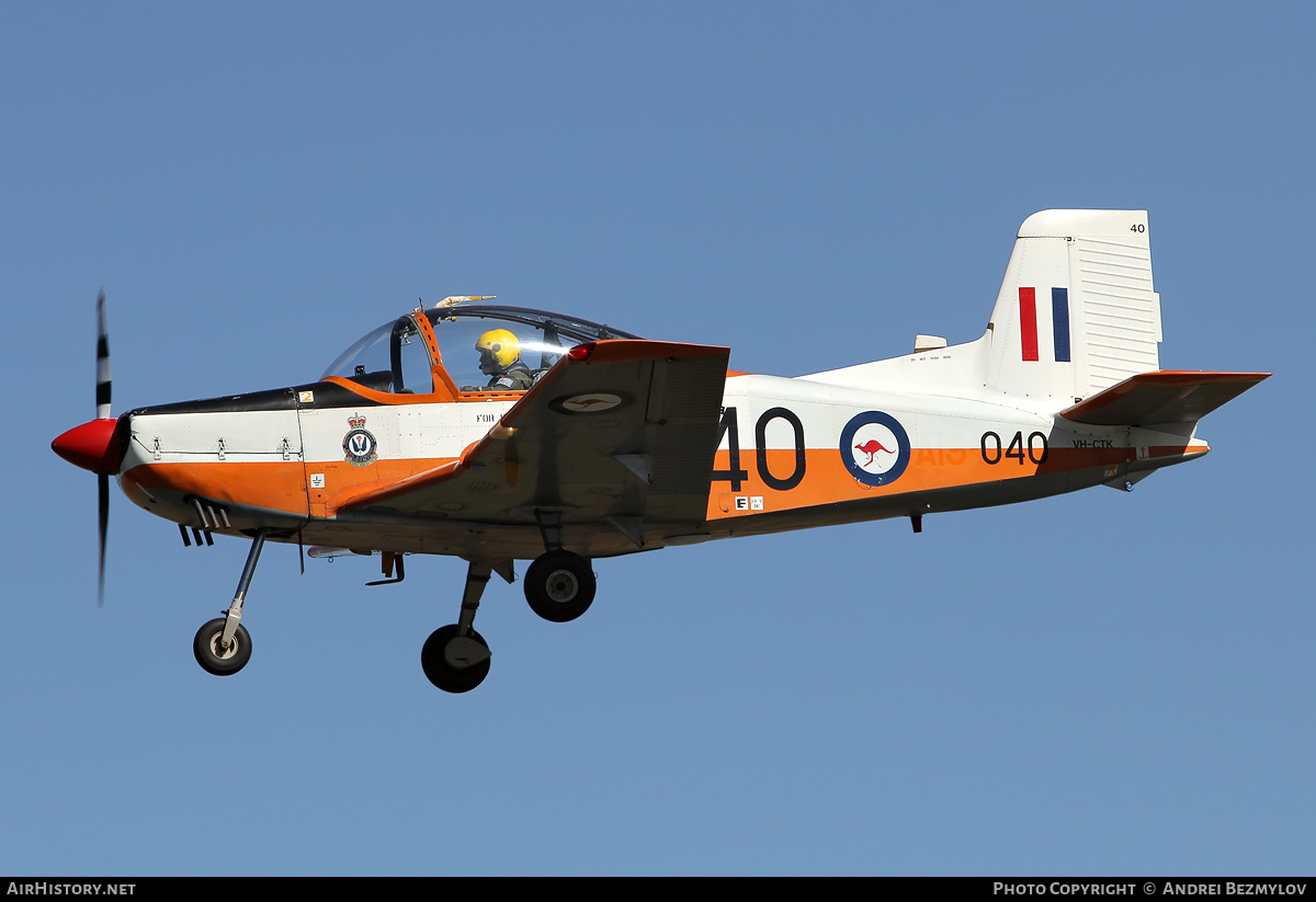 Aircraft Photo of VH-CTK | New Zealand CT-4A Airtrainer | Australia - Air Force | AirHistory.net #119626