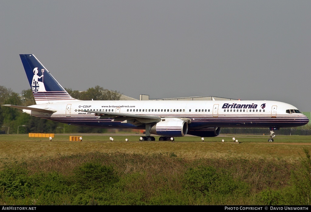 Aircraft Photo of G-CDUP | Boeing 757-236 | Britannia Airways | AirHistory.net #119632