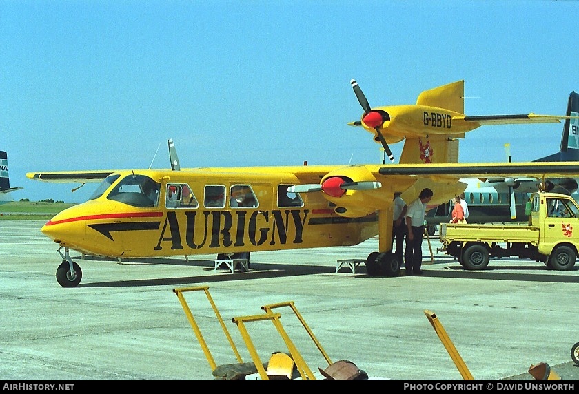 Aircraft Photo of G-BBYO | Britten-Norman BN-2A Mk.3-1 Trislander | Aurigny Air Services | AirHistory.net #119645