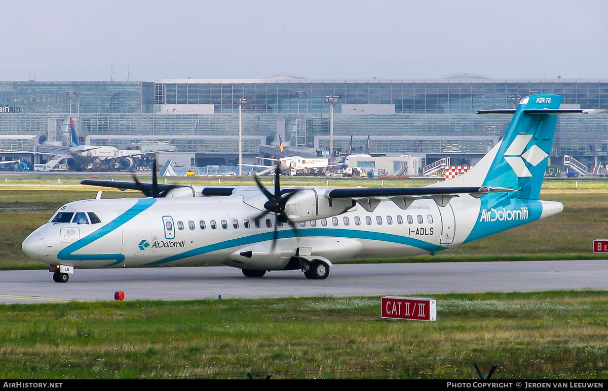Aircraft Photo of I-ADLS | ATR ATR-72-500 (ATR-72-212A) | Air Dolomiti | AirHistory.net #119647