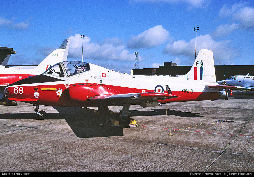 Aircraft Photo of XW413 | BAC 84 Jet Provost T5A | UK - Air Force | AirHistory.net #119652