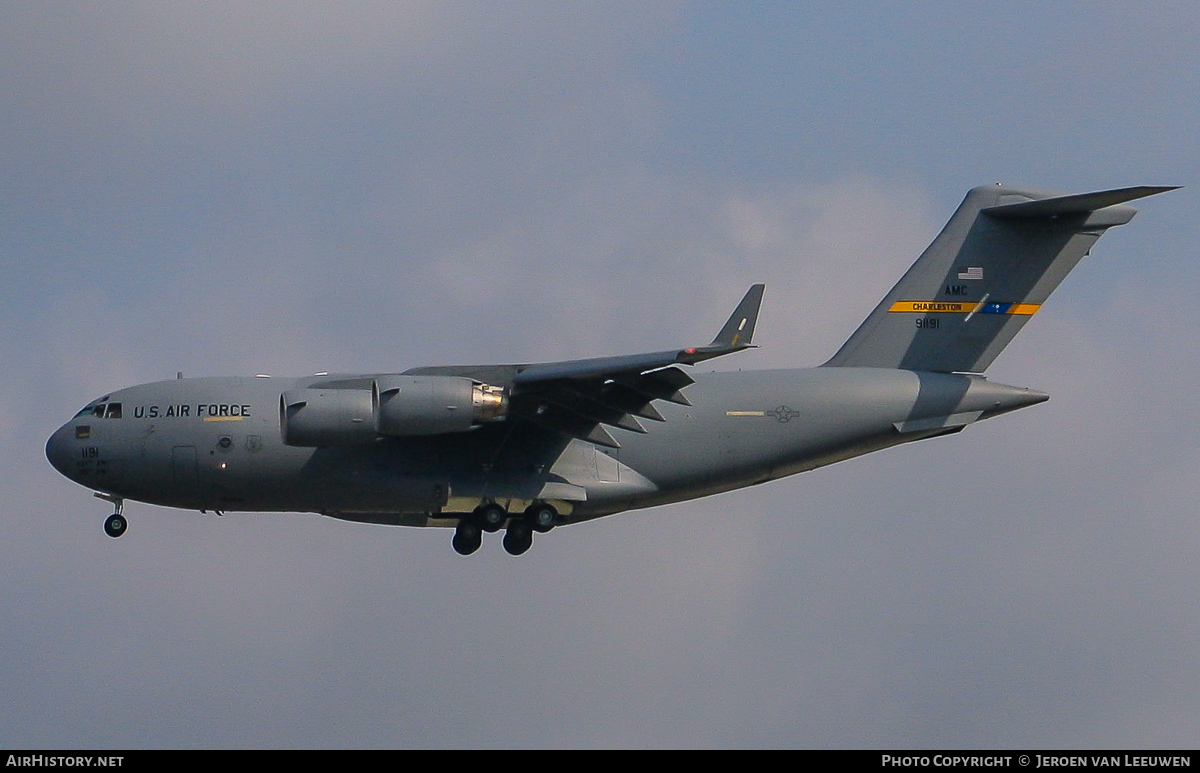 Aircraft Photo of 89-1191 / 91191 | McDonnell Douglas C-17A Globemaster III | USA - Air Force | AirHistory.net #119653