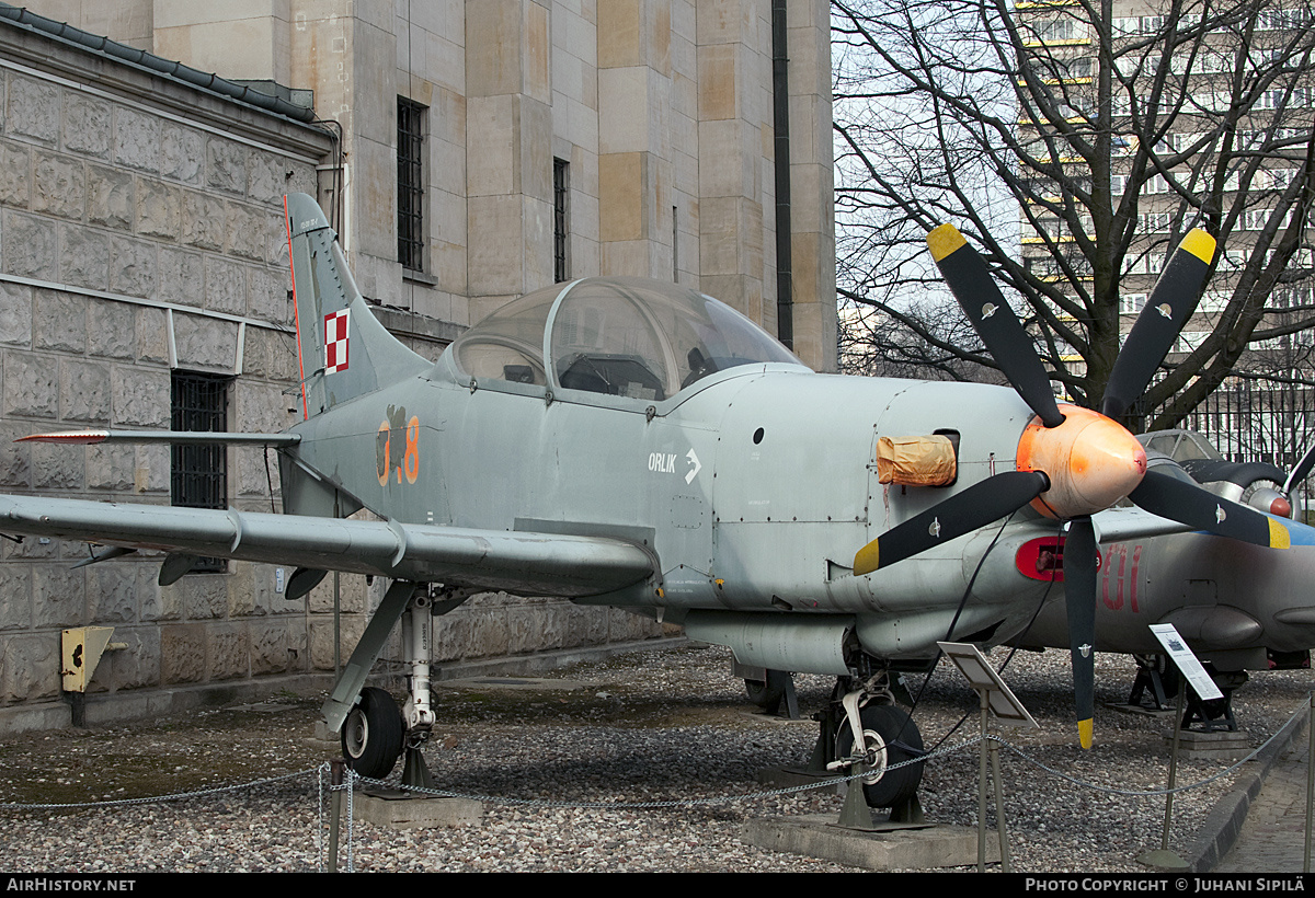 Aircraft Photo of 018 | PZL-Okecie PZL-130TC-1 Turbo Orlik | Poland - Air Force | AirHistory.net #119659