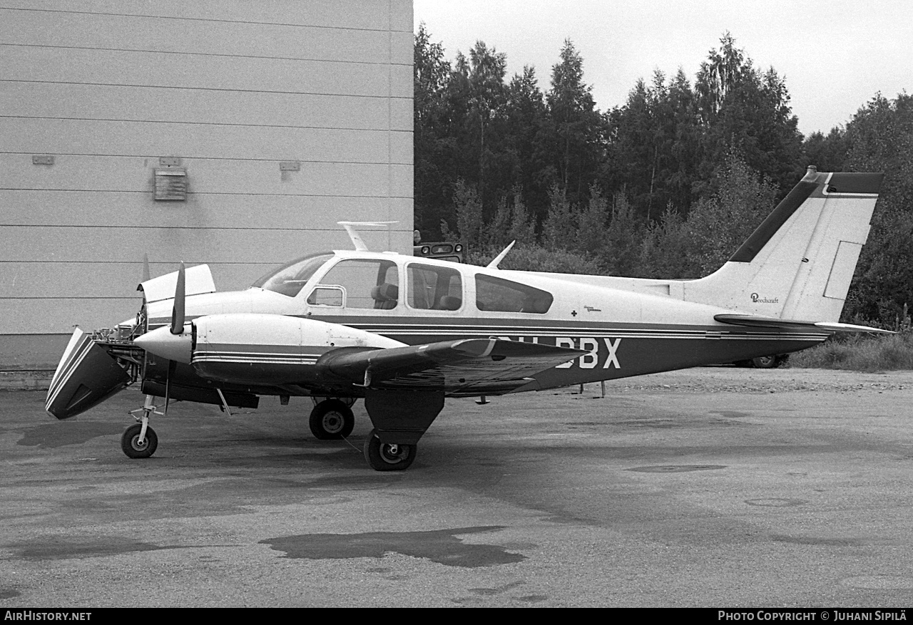 Aircraft Photo of OH-BBX | Beech B55 Baron (95-B55) | AirHistory.net #119660