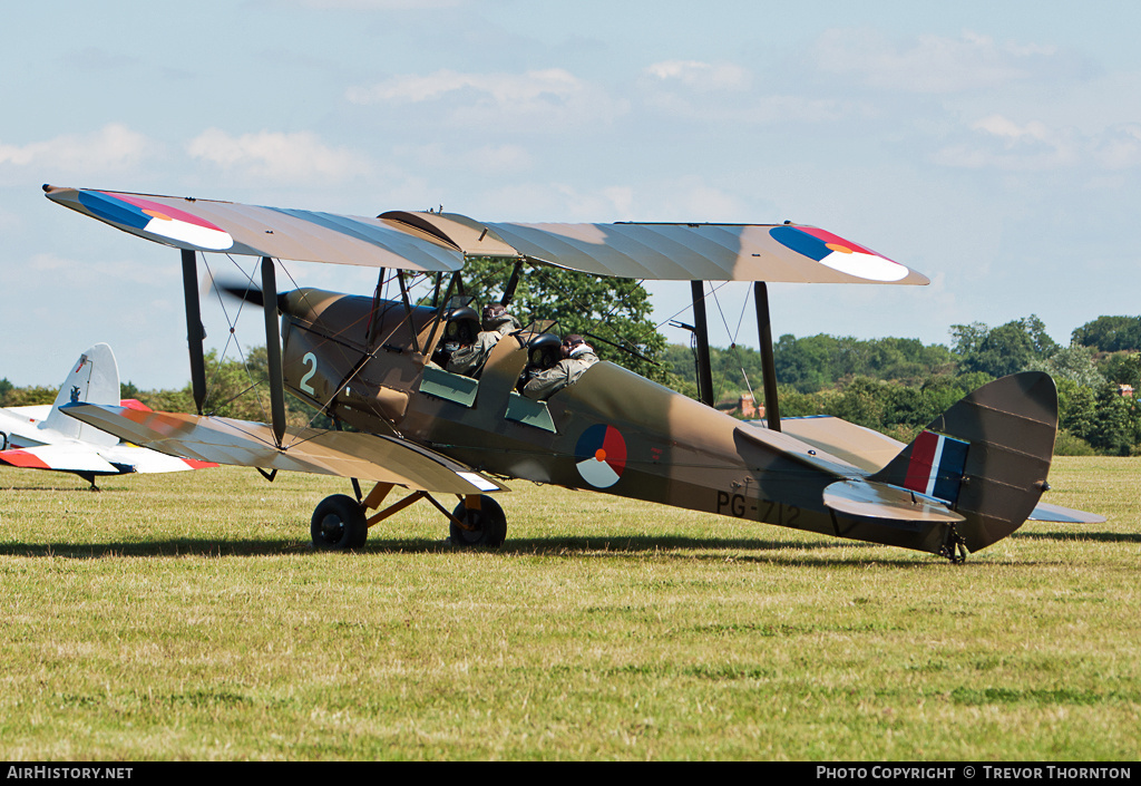 Aircraft Photo of PH-CSL / PG712 | De Havilland D.H. 82A Tiger Moth II | Netherlands - Air Force | AirHistory.net #119664