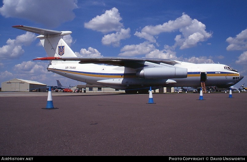 Aircraft Photo of UR-76415 | Ilyushin Il-78 | Ukraine - Air Force | AirHistory.net #119668