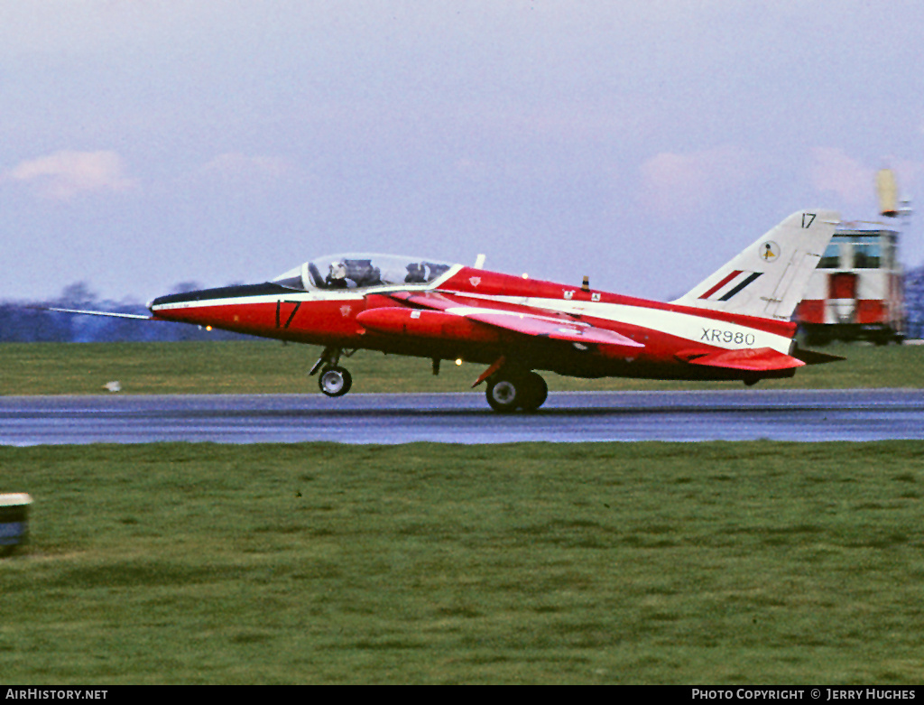 Aircraft Photo of XR980 | Hawker Siddeley Gnat T1 | UK - Air Force | AirHistory.net #119700