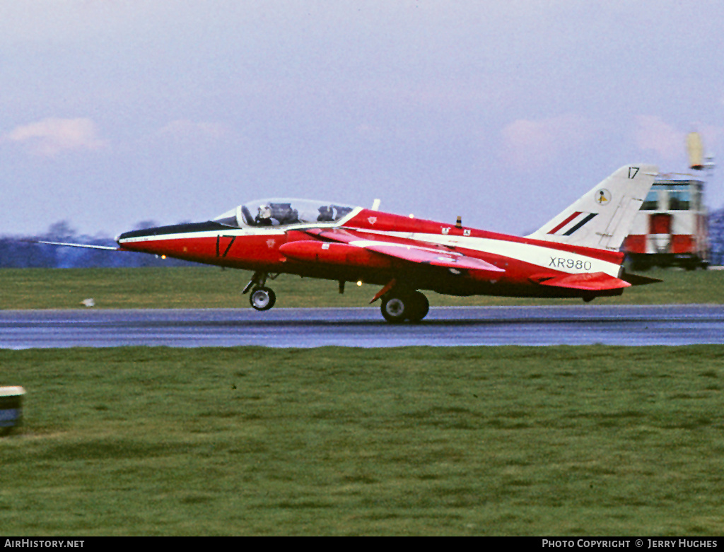 Aircraft Photo of XR980 | Hawker Siddeley Gnat T.1 | UK - Air Force | AirHistory.net #119700