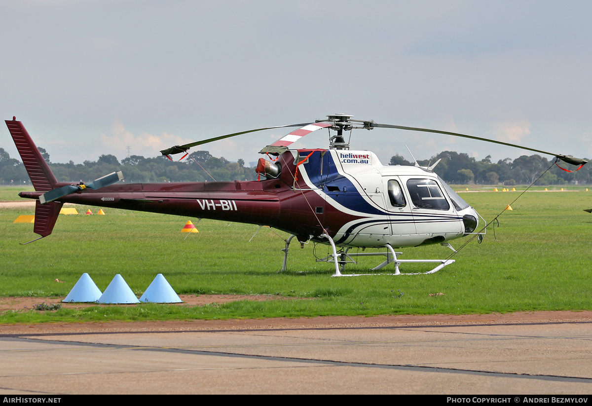 Aircraft Photo of VH-BII | Aerospatiale AS-350B-2 Ecureuil | Heliwest | AirHistory.net #119702