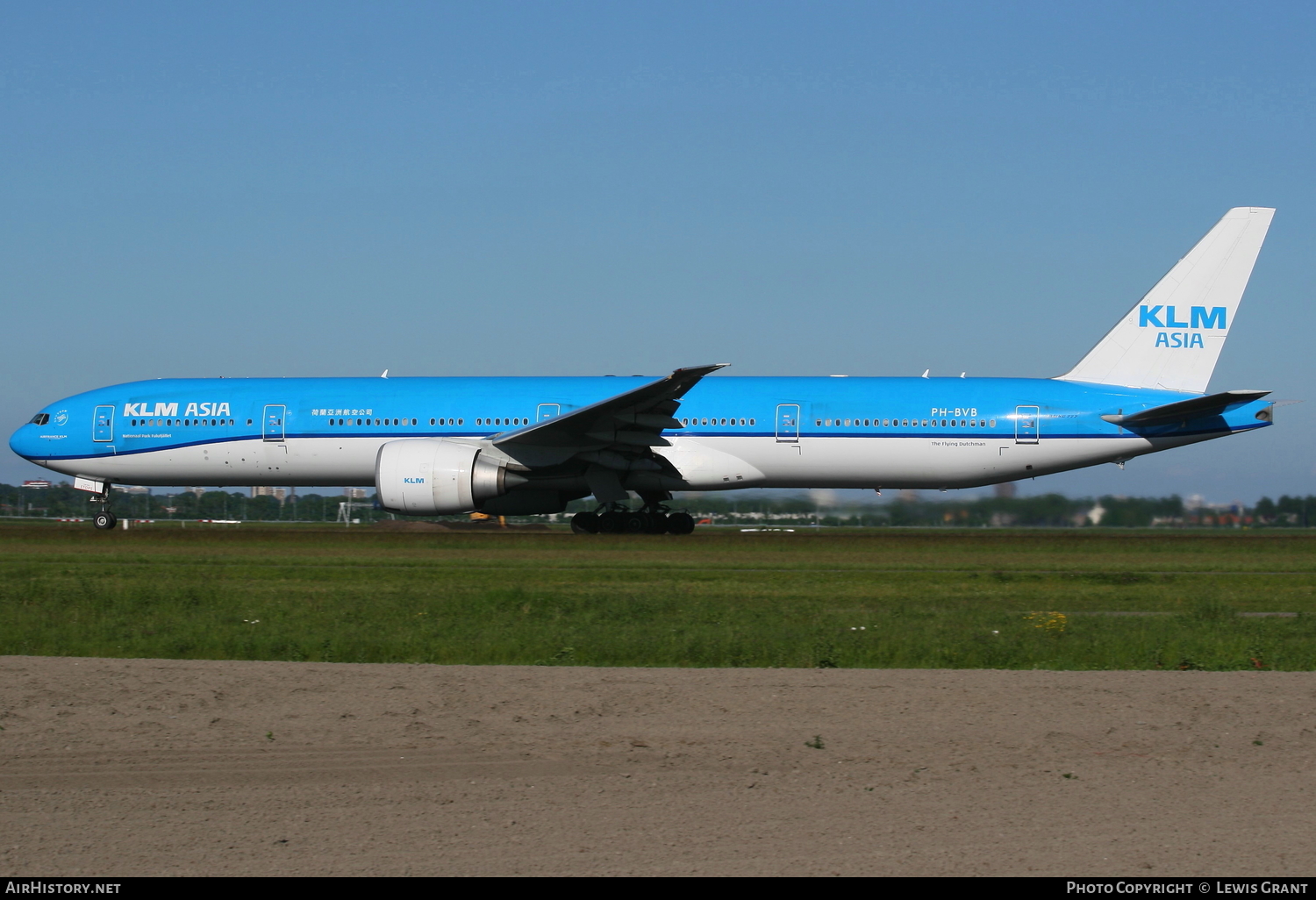 Aircraft Photo of PH-BVB | Boeing 777-306/ER | KLM Asia | AirHistory.net #119716